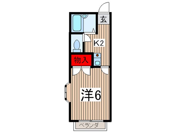 ＦＯＲＥＳＴの物件間取画像